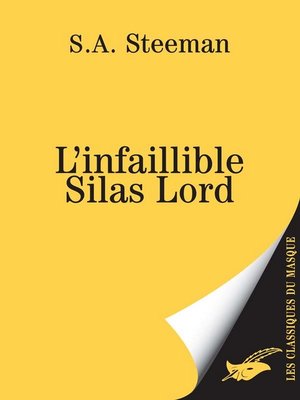 cover image of L'infaillible Silas Lord